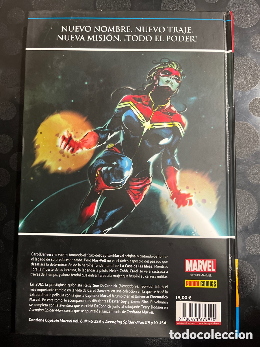 C&oacute;mics: CAPITANA MARVEL N.1 LA HERO&Iacute;NA M&Aacute;S PODEROSA DE LA TIERRA MARVEL SAGA ( 2019/2020 ) - Foto 2