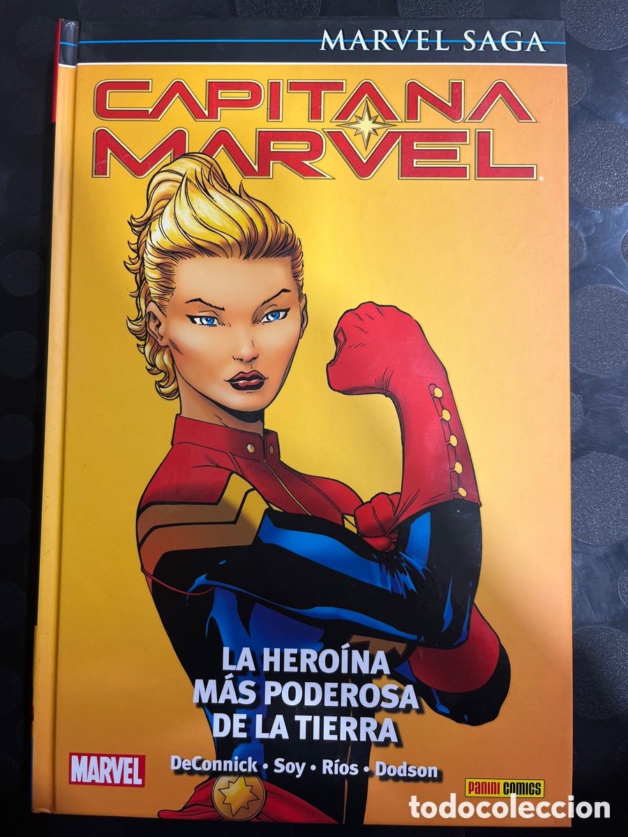 C&oacute;mics: CAPITANA MARVEL N.1 LA HERO&Iacute;NA M&Aacute;S PODEROSA DE LA TIERRA MARVEL SAGA ( 2019/2020 ) - Foto 1