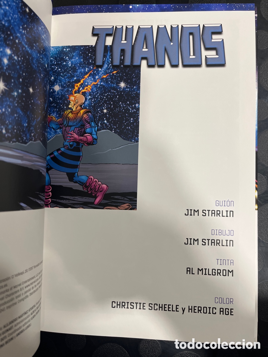 C&oacute;mics: THANOS VOL.2 N.4 EPIFAN&Iacute;A MARVEL HC ( 2019 ) - Foto 3