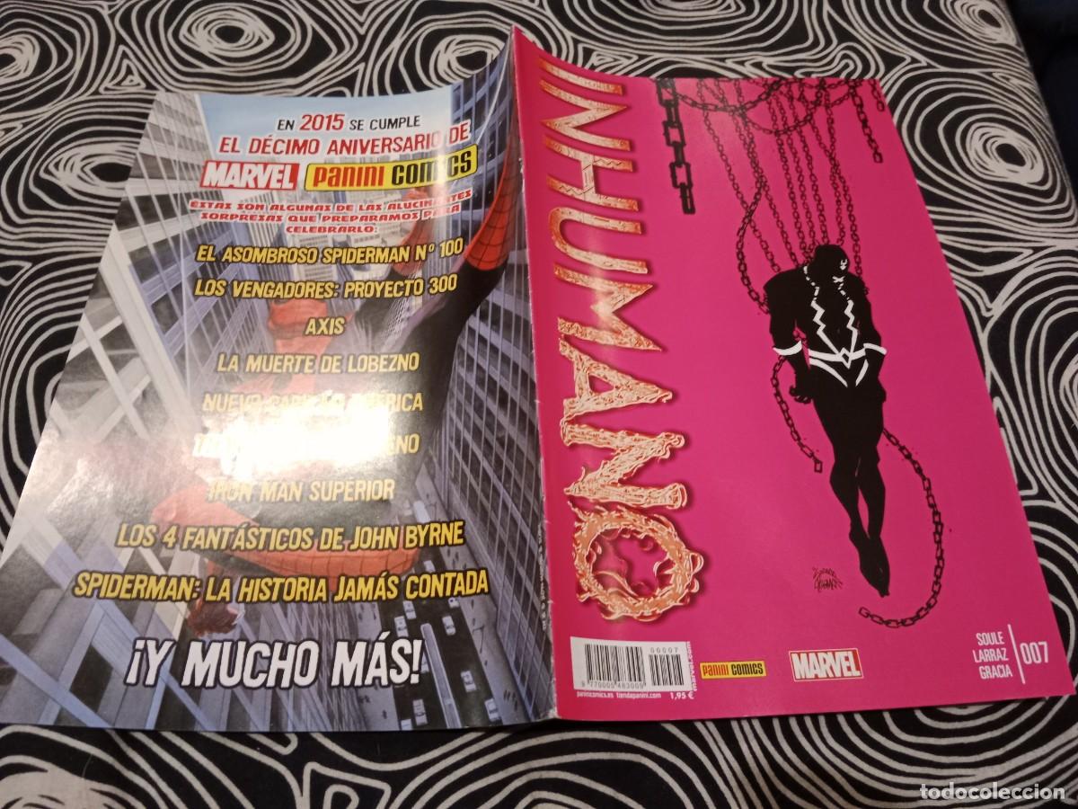 C&oacute;mics: INHUMANO VOL 1 N&ordm; 7 - ENERO 2015 PANINI COMICS - Foto 1
