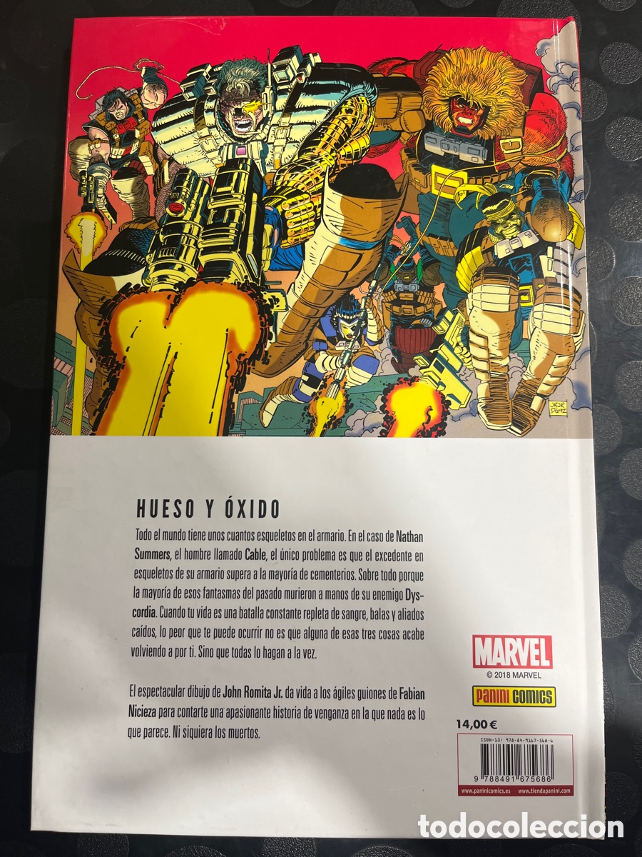 C&oacute;mics: CABLE : SANGRE Y METAL COLECCI&Oacute;N 100% MARVEL HC ( 2018 ) - Foto 2