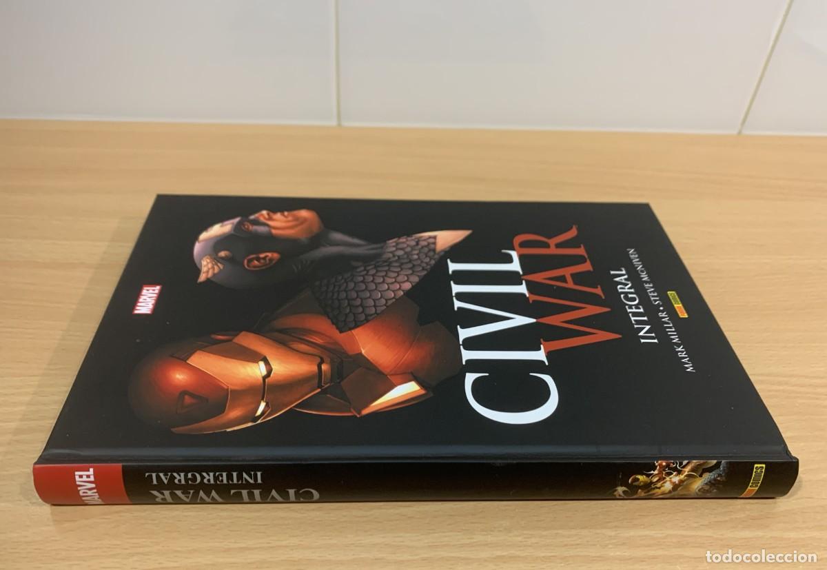 C&oacute;mics: LIBRO C&Oacute;MIC MARVEL - CIVIL WAR INTEGRAL (2008). PANINI COMICS - Foto 2