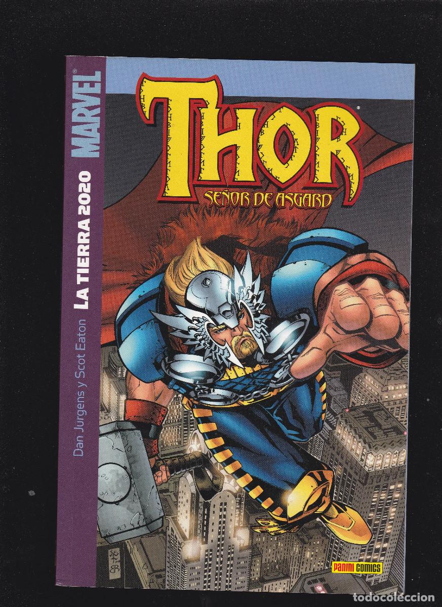 C&oacute;mics: THOR SE&Ntilde;OR DE ASGARD - N⁰ 7 - La Tierra 2020 - Panini - Foto 1