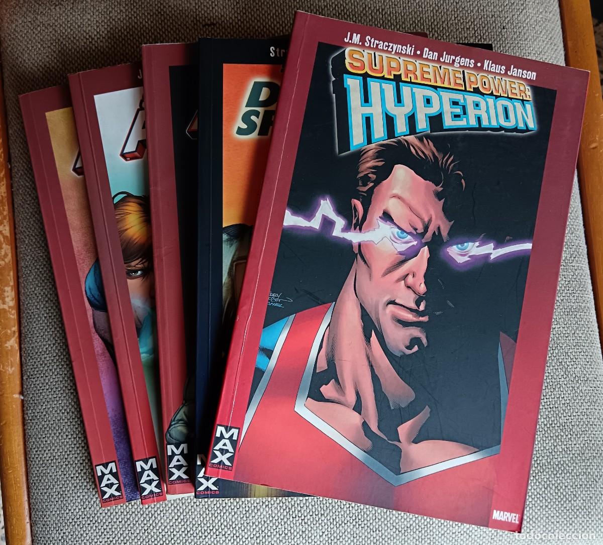 C&oacute;mics: SUPREME POWER + HYPERION + DR ESPECTRUM 5 TOMOS - Foto 1