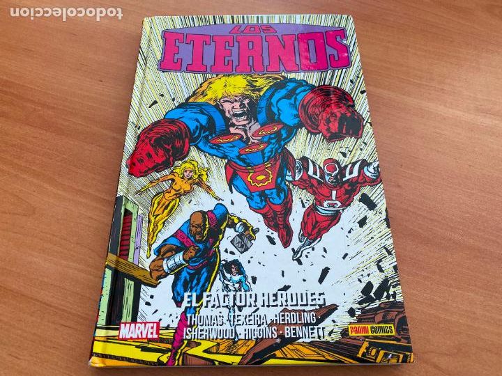 C&oacute;mics: LOS ETERNOS 7 . EL FACTOR HERODES. PANINI TAPA DURA (COB232) - Foto 1