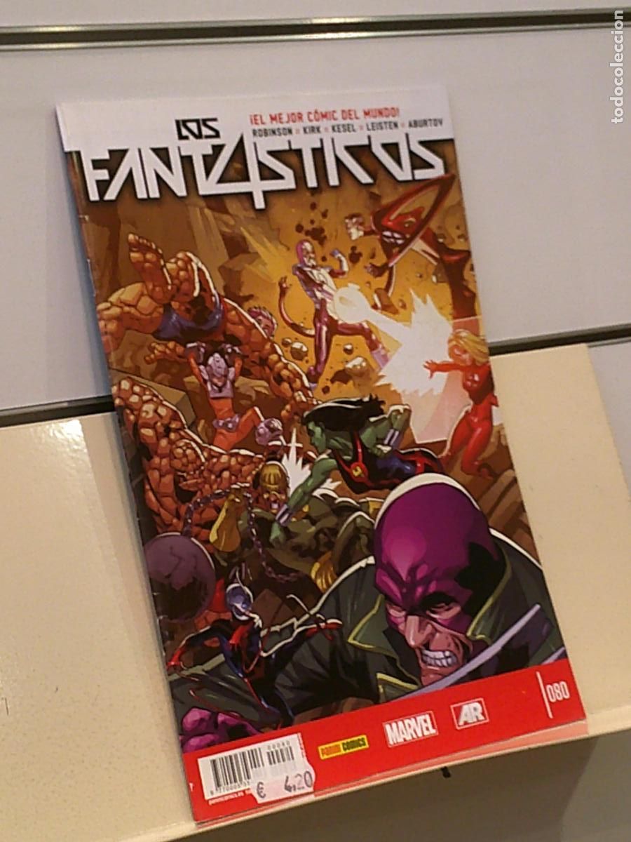 C&oacute;mics: LOS 4 FANTASTICOS N&ordm; 80 MARVEL - PANINI COMICS - Foto 1