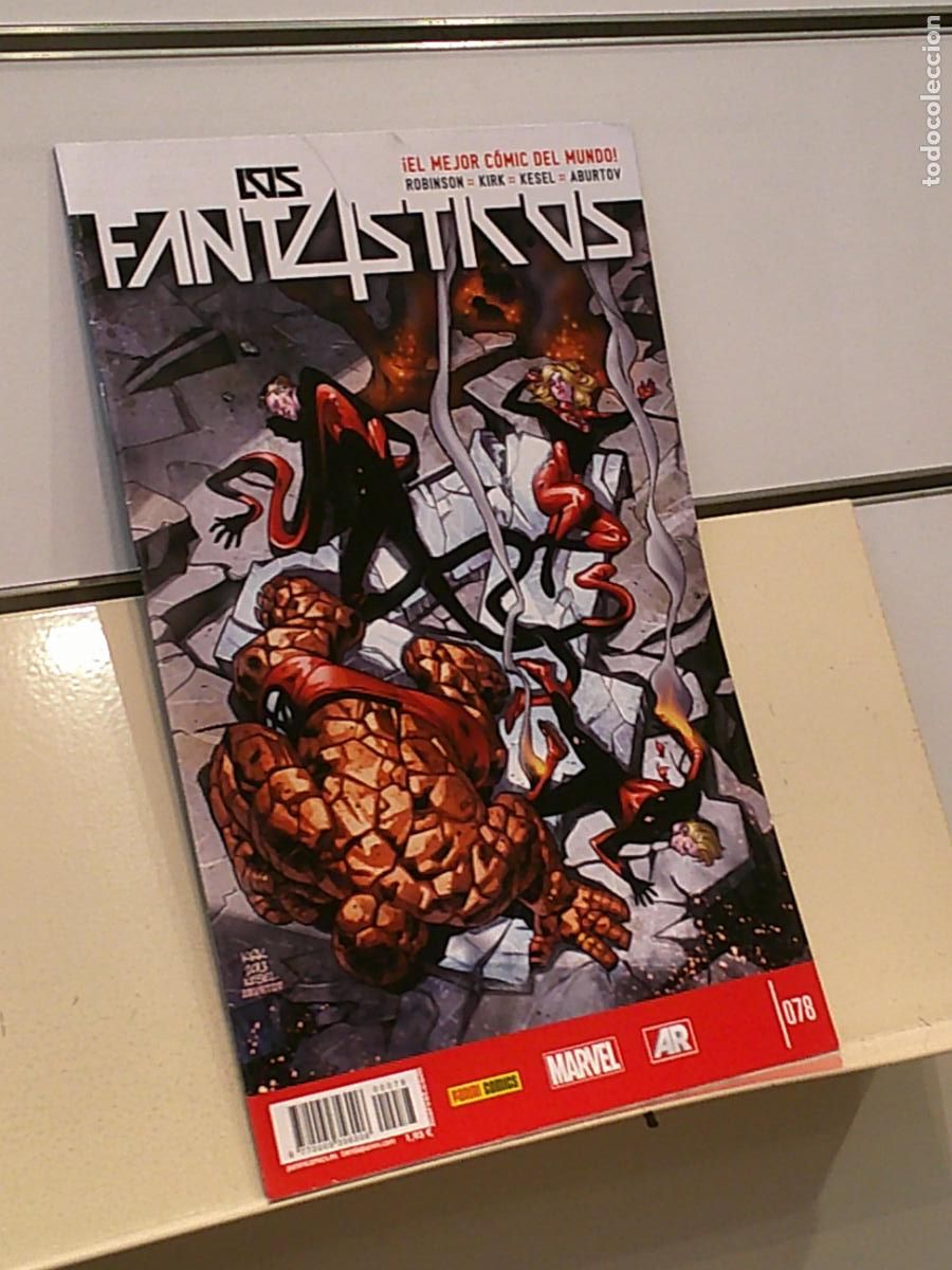 C&oacute;mics: LOS 4 FANTASTICOS N&ordm; 78 MARVEL - PANINI COMICS - Foto 1