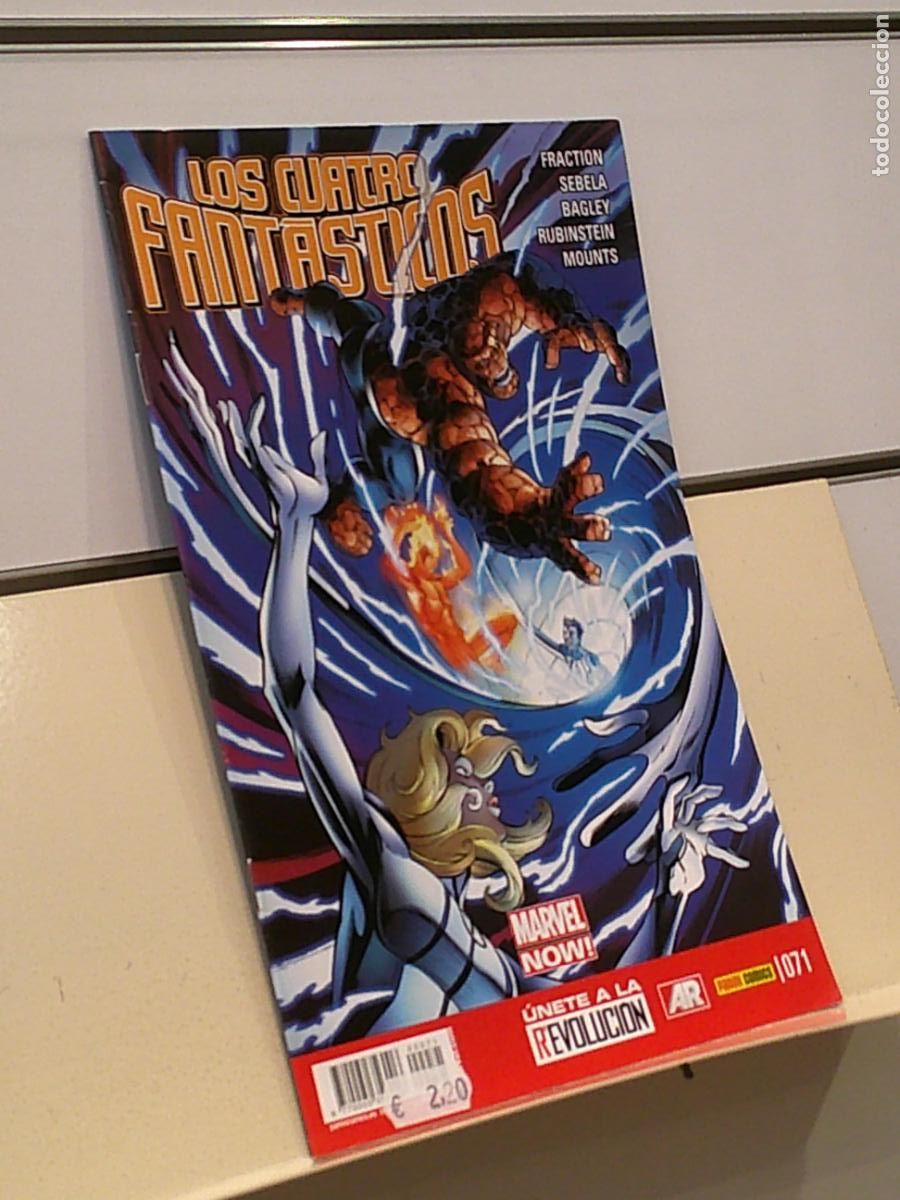C&oacute;mics: LOS CUATRO FANTASTICOS N&ordm; 71 MARVEL - PANINI COMICS - Foto 1