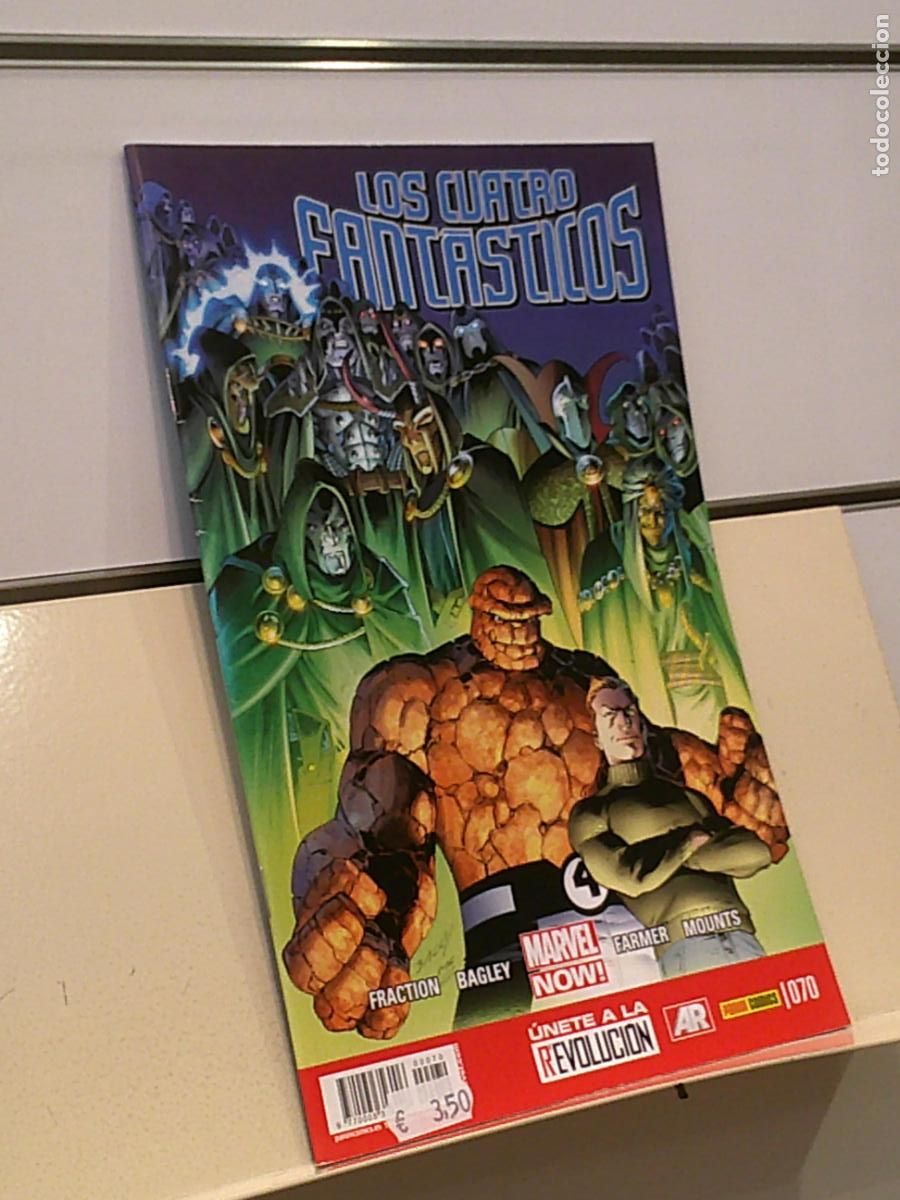 C&oacute;mics: LOS CUATRO FANTASTICOS N&ordm; 70 MARVEL - PANINI COMICS - Foto 1