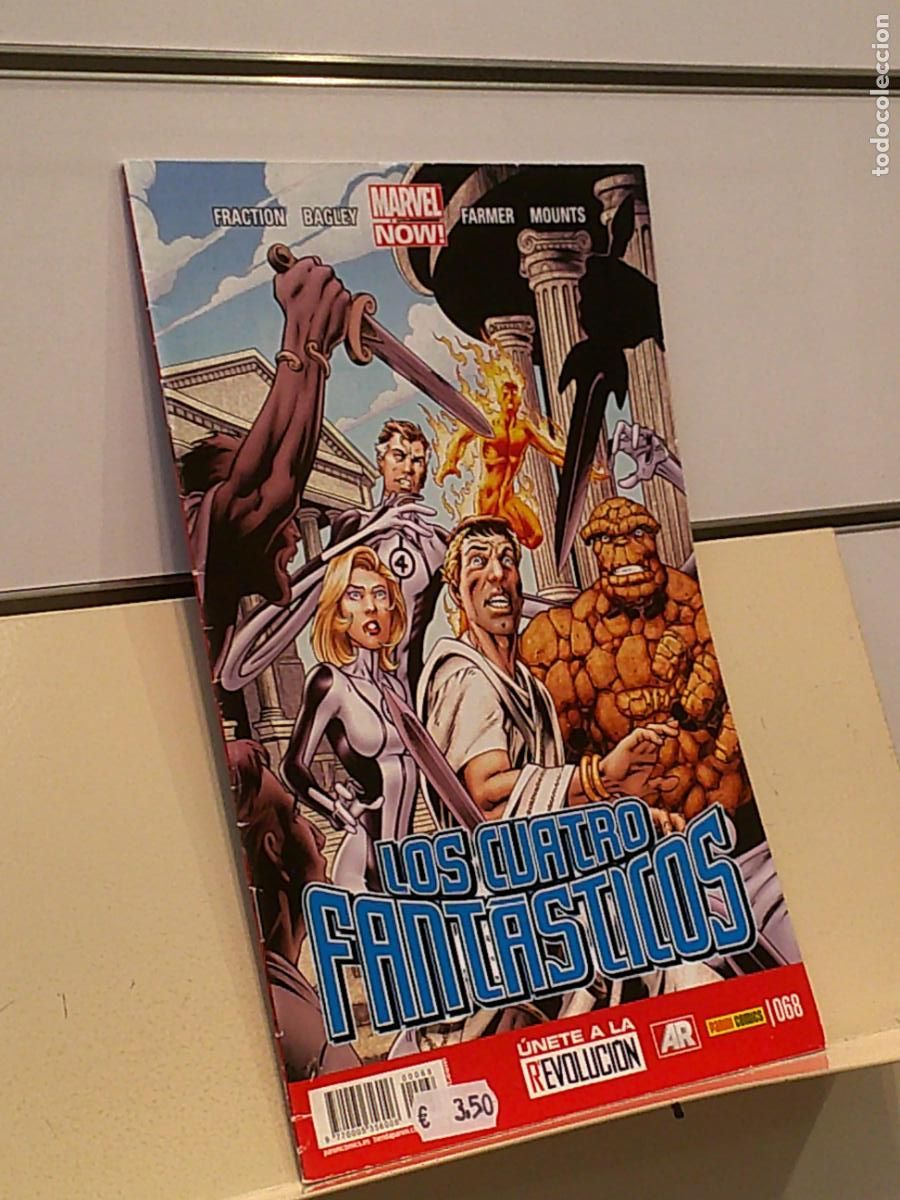 C&oacute;mics: LOS CUATRO FANTASTICOS N&ordm; 68 MARVEL - PANINI COMICS - Foto 1