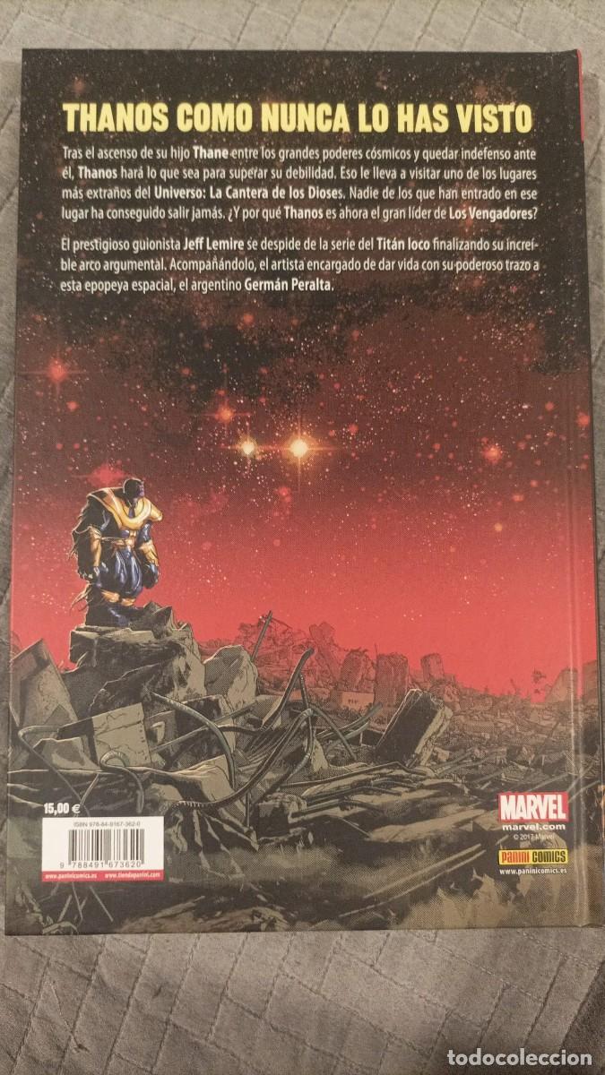 C&oacute;mics: Thanos: La Cantera de Dioses - Colecci&oacute;n 100% Marvel - Panini 2017 - Foto 2
