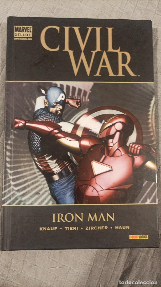 C&oacute;mics: Civil War: Iron Man - Marvel Deluxe - Panini - Foto 1