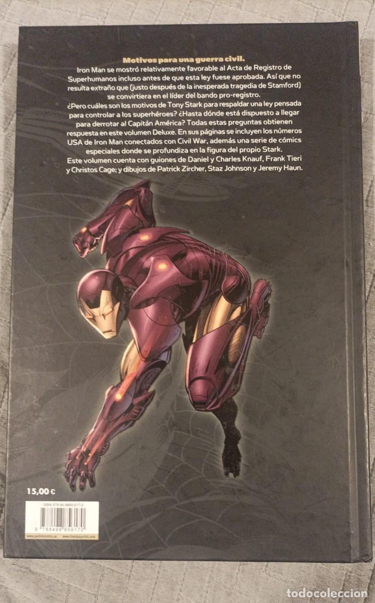 C&oacute;mics: Civil War: Iron Man - Marvel Deluxe - Panini - Foto 2