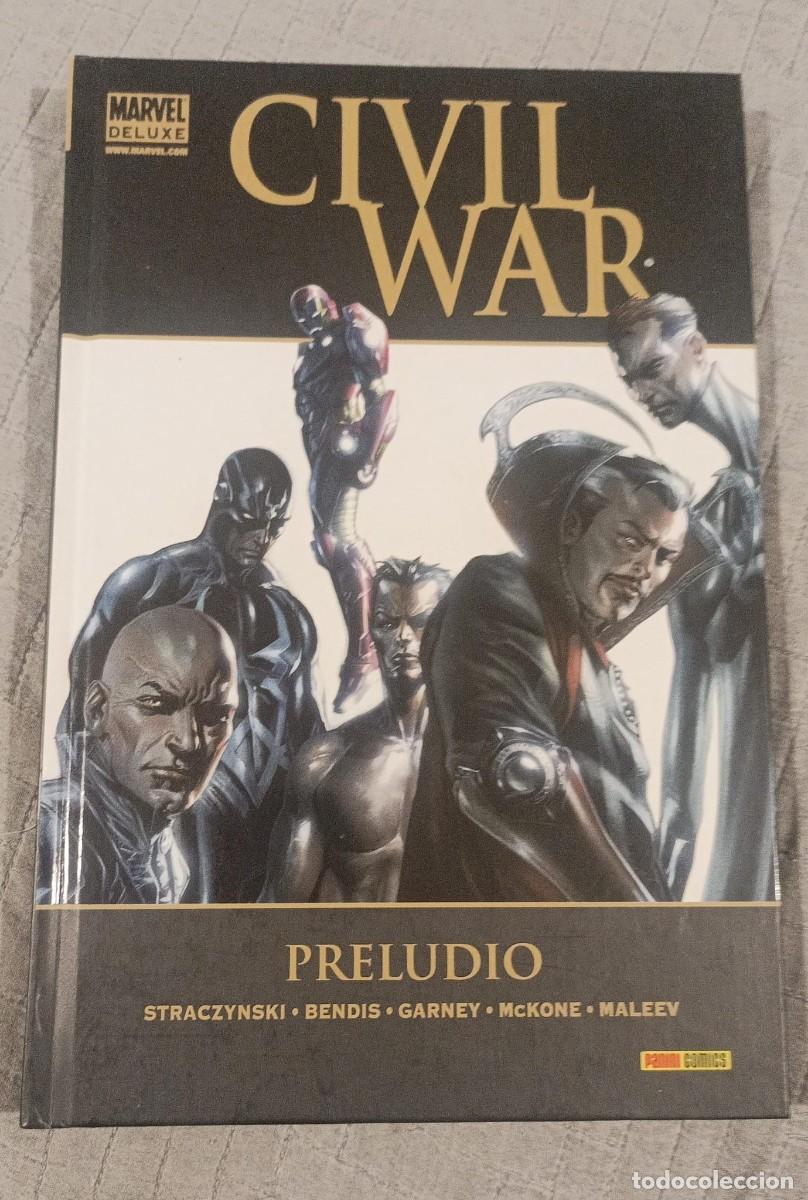 C&oacute;mics: Civil War: Preludio - Marvel Deluxe - Panini 2010 - Foto 1