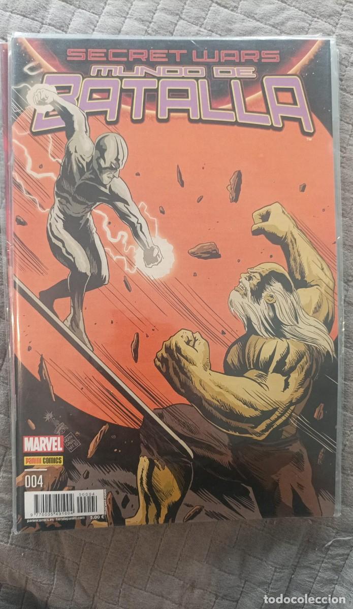 C&oacute;mics: Mundo de Batalla del 1 al 4- Secret Wars -Marvel Comics- Panini 2015 - Foto 5