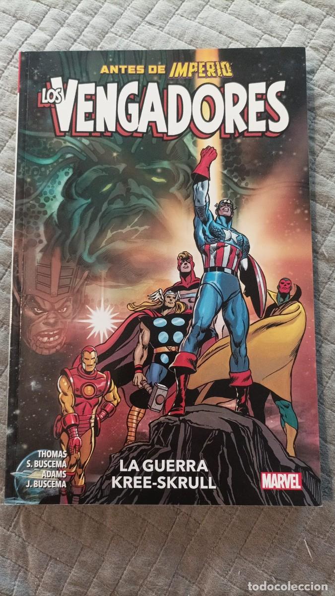 C&oacute;mics: La Guerra Kree-Skrull - Antes de Imperio -Marvel Comics- Panini 2020 - Foto 1