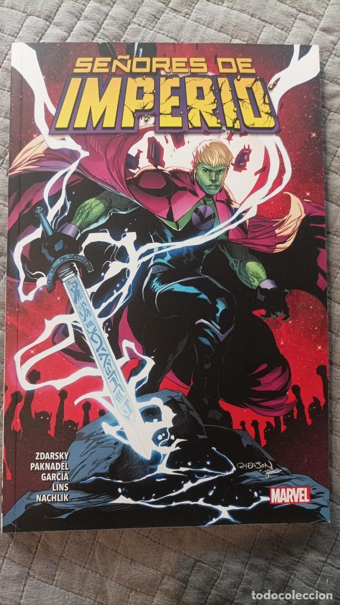 C&oacute;mics: Se&ntilde;ores de Imperio - Imperio -Marvel Comics- Panini 2020 - Foto 1