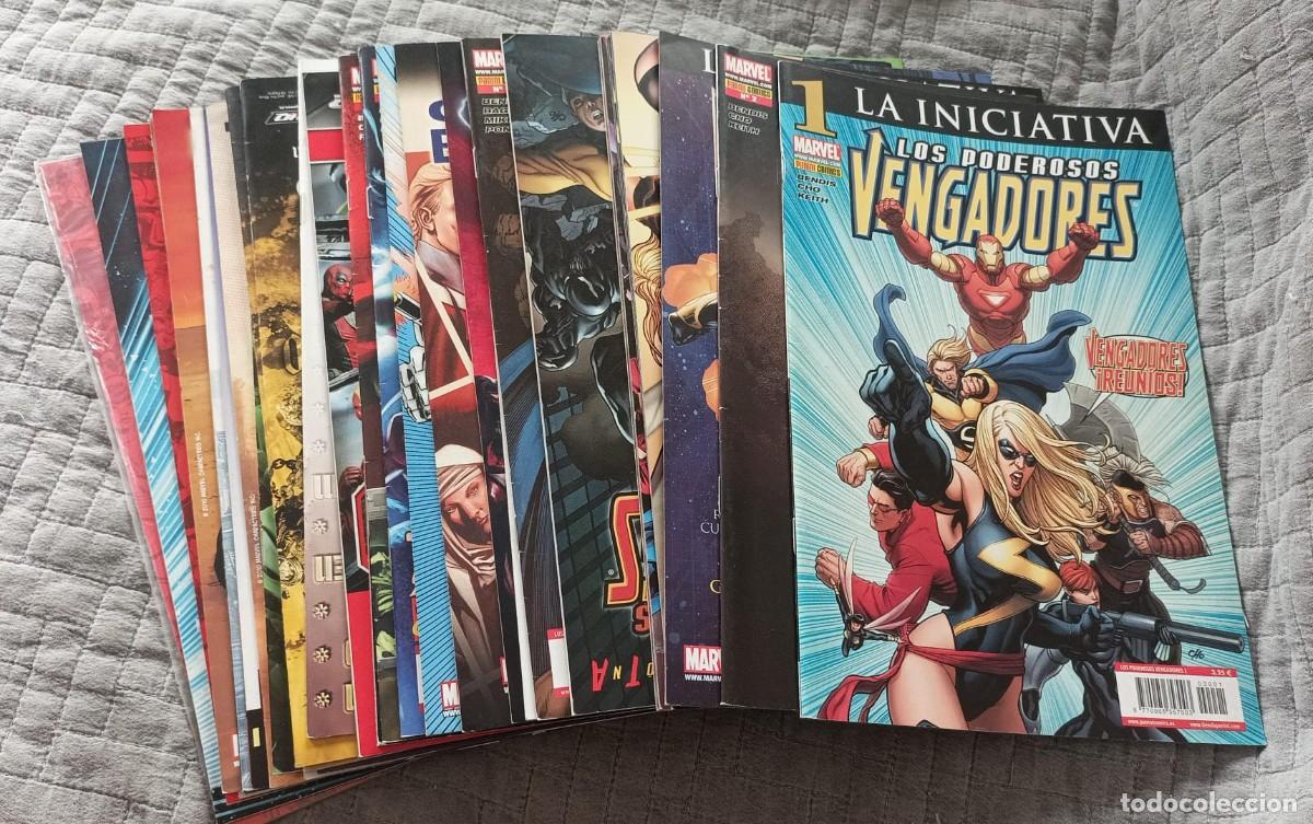 C&oacute;mics: Los Poderosos Vengadores Completa 1 al 36- Marvel Comics - Panini 2008 - Foto 1