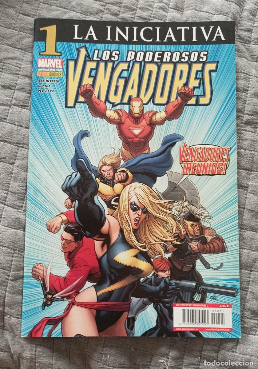 C&oacute;mics: Los Poderosos Vengadores Completa 1 al 36- Marvel Comics - Panini 2008 - Foto 2