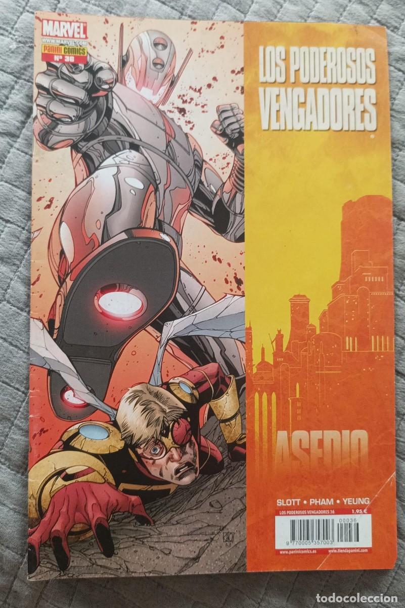 C&oacute;mics: Los Poderosos Vengadores Completa 1 al 36- Marvel Comics - Panini 2008 - Foto 7