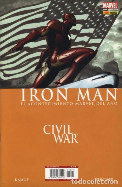 C&oacute;mics: IRON MAN CIVIL WAR - PANINI - Foto 1