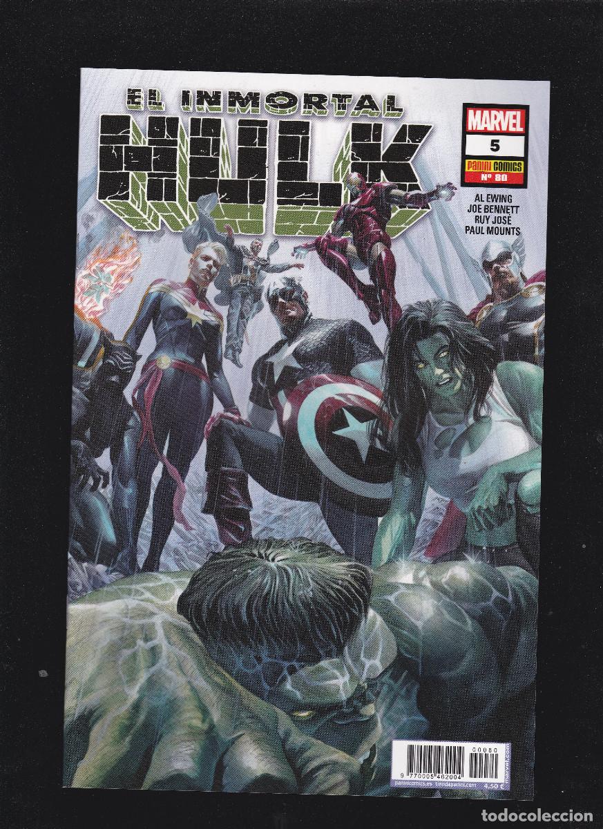 C&oacute;mics: EL INMORTAL HULK - N&ordm; 80 - Los Vengadores - panini - Foto 1