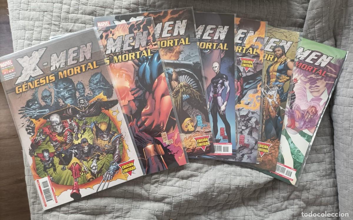 C&oacute;mics: G&eacute;nesis Mortal Completa 1 al 7 - Patrulla X - X Men - Marvel Comics - Panini 2006 - Foto 1