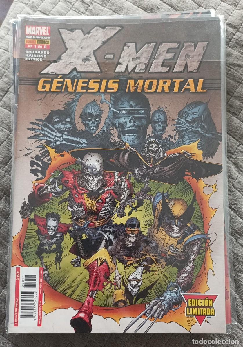 C&oacute;mics: G&eacute;nesis Mortal Completa 1 al 7 - Patrulla X - X Men - Marvel Comics - Panini 2006 - Foto 2