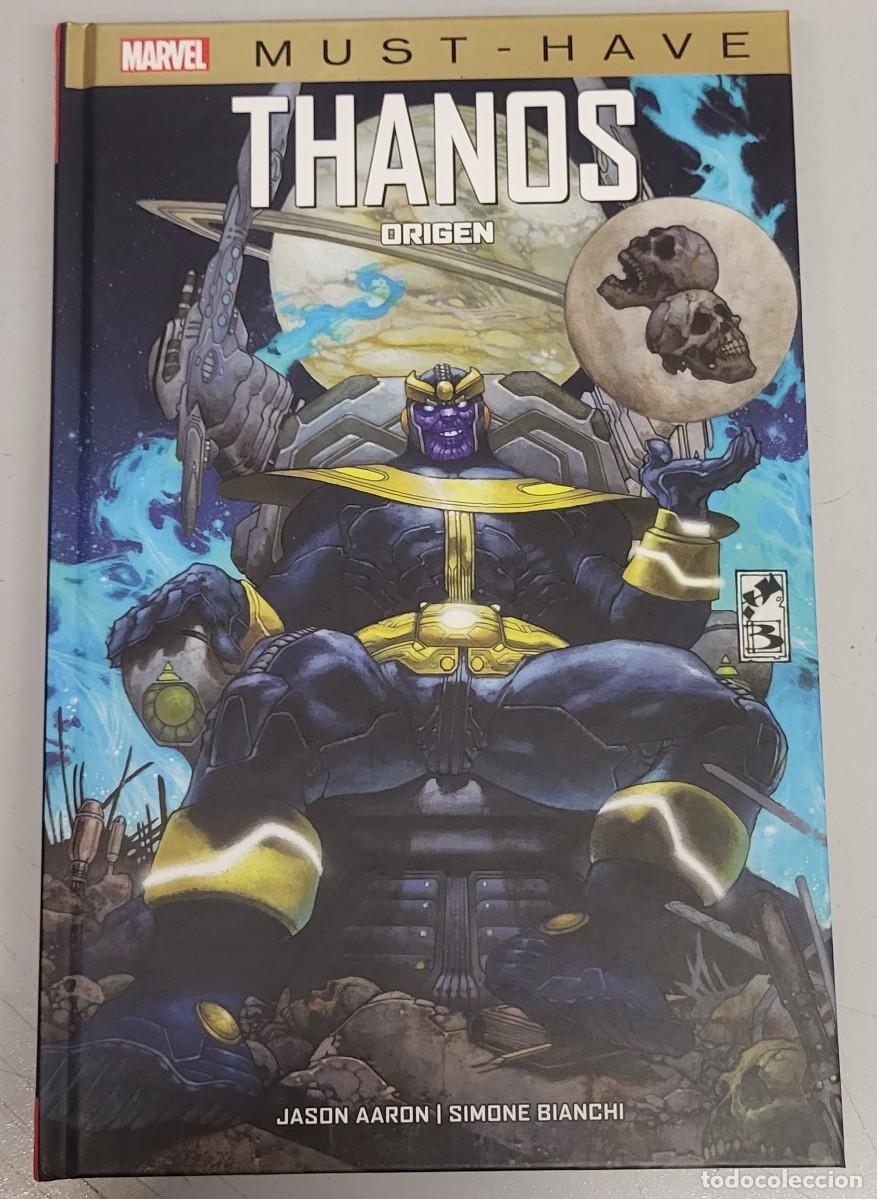 C&oacute;mics: THANOS ORIGEN / MARVEL MUST HAVE / JASON AARON - SIMONE BIANCHI / PANINI - Foto 1