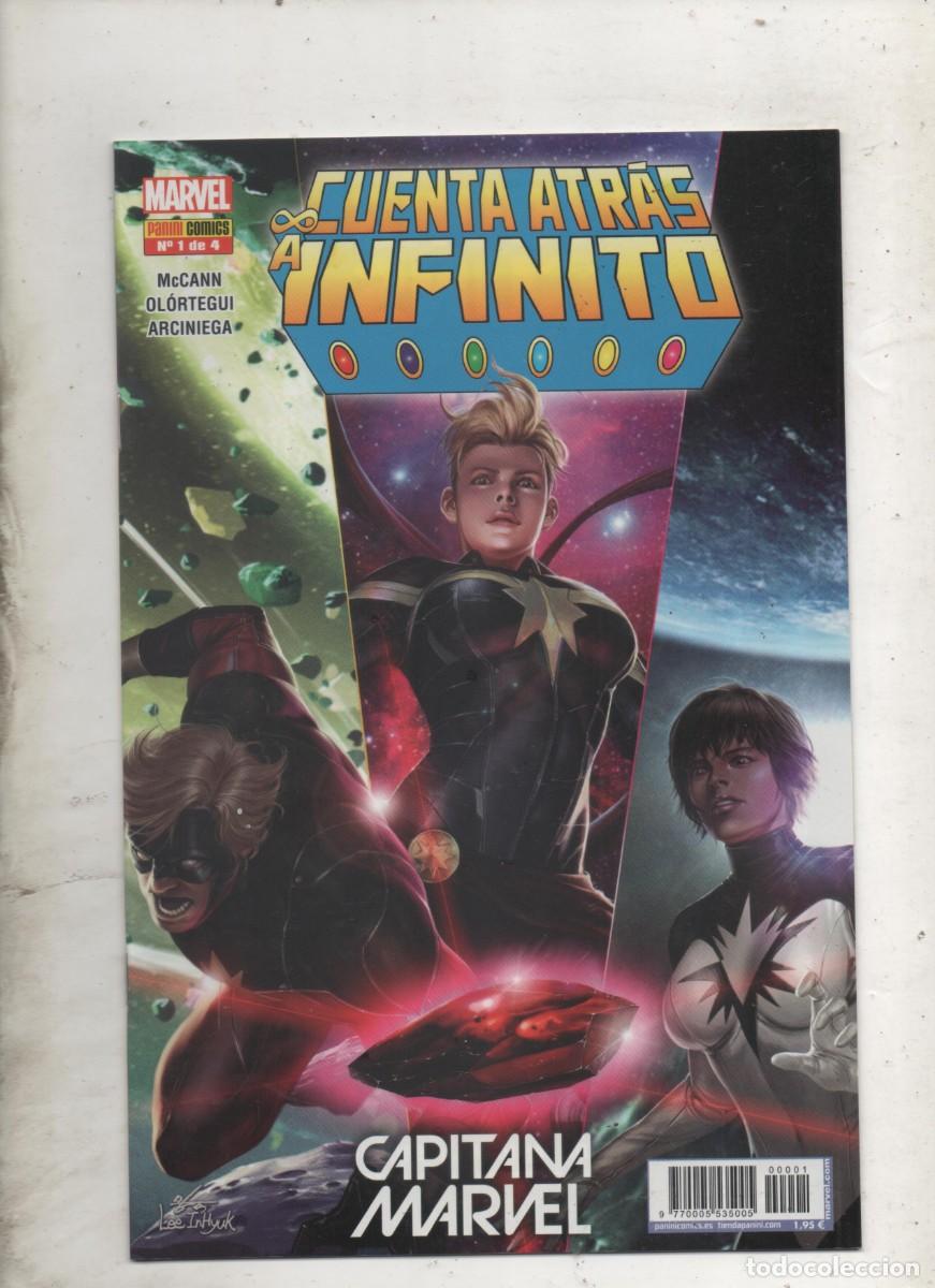 C&oacute;mics: CUENTA ATRAS A INFINITO N&ordm; 1 . CAPITANA MARVEL . PANINI -C8 - Foto 1