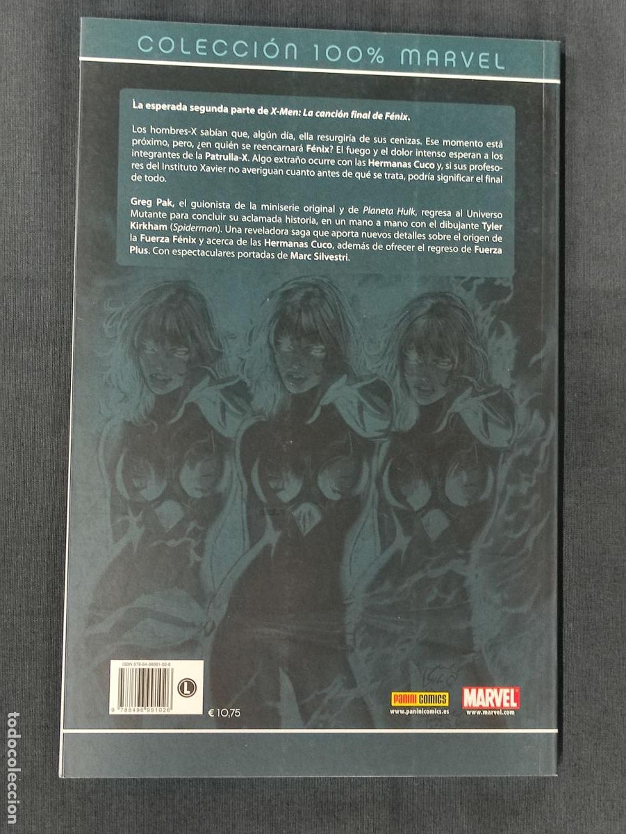 C&oacute;mics: COLECCION 100% MARVEL - X-MEN - LA CANCION DE GUERRA DE FENIX - PANINI - Foto 2