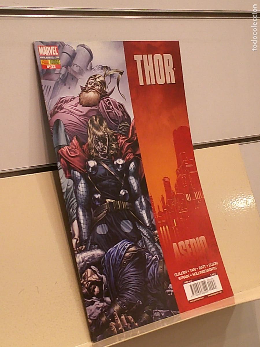 C&oacute;mics: THOR VOL. 4 N&ordm; 33 ASEDIO MARVEL - PANINI - Foto 1
