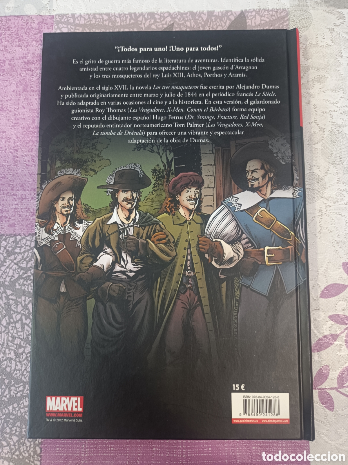 C&oacute;mics: Los Tres Mosqueteros - cl&aacute;sicos ilustrados Marvel - Foto 2