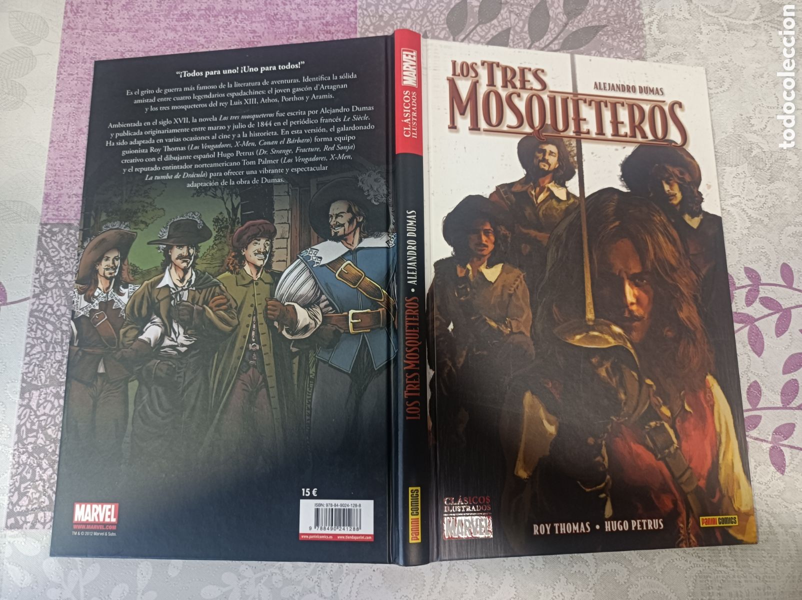 C&oacute;mics: Los Tres Mosqueteros - cl&aacute;sicos ilustrados Marvel - Foto 3