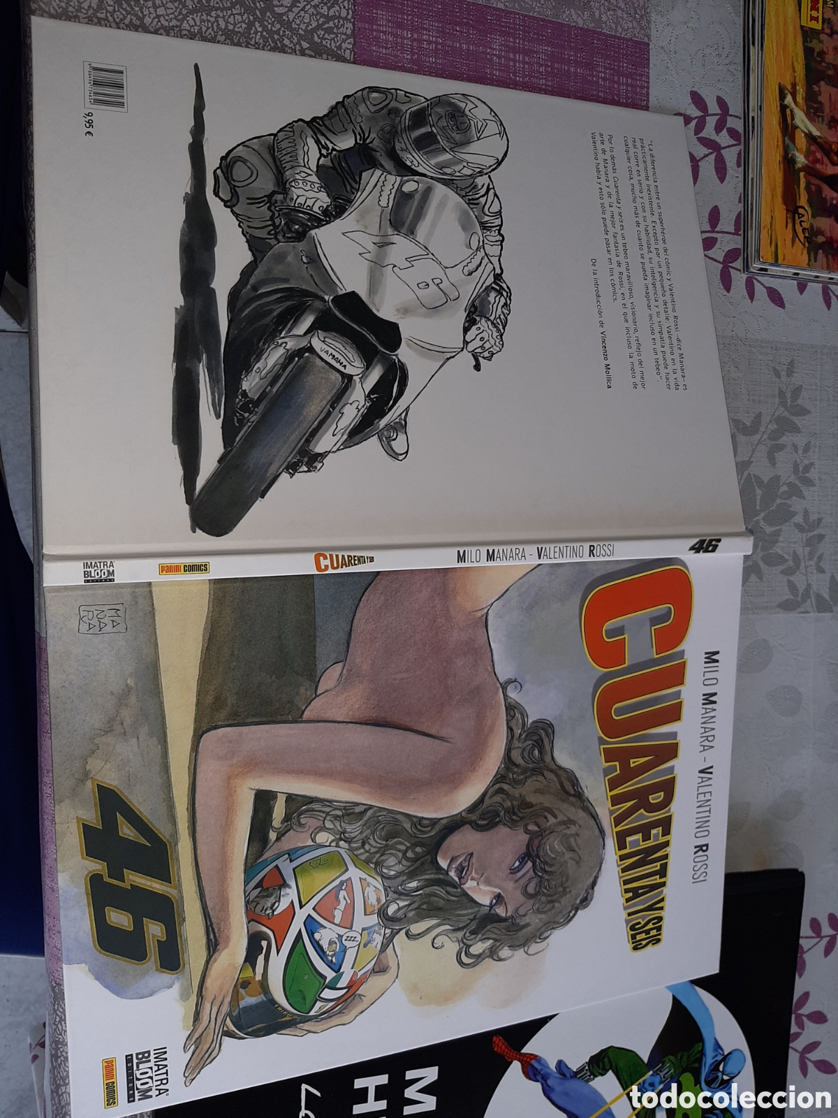 C&oacute;mics: Cuarenta y seis, Valentino Rossi y Milo Manara - Foto 2