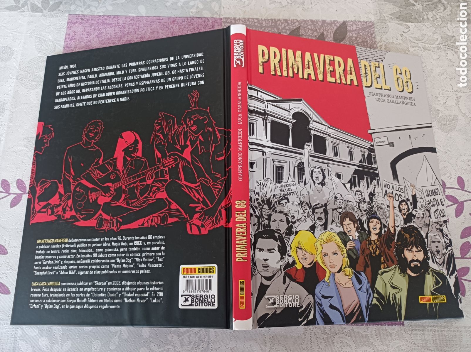 C&oacute;mics: Primavera del 68 - Gianfranco Manfredi & Luca Casalanguida - Foto 2