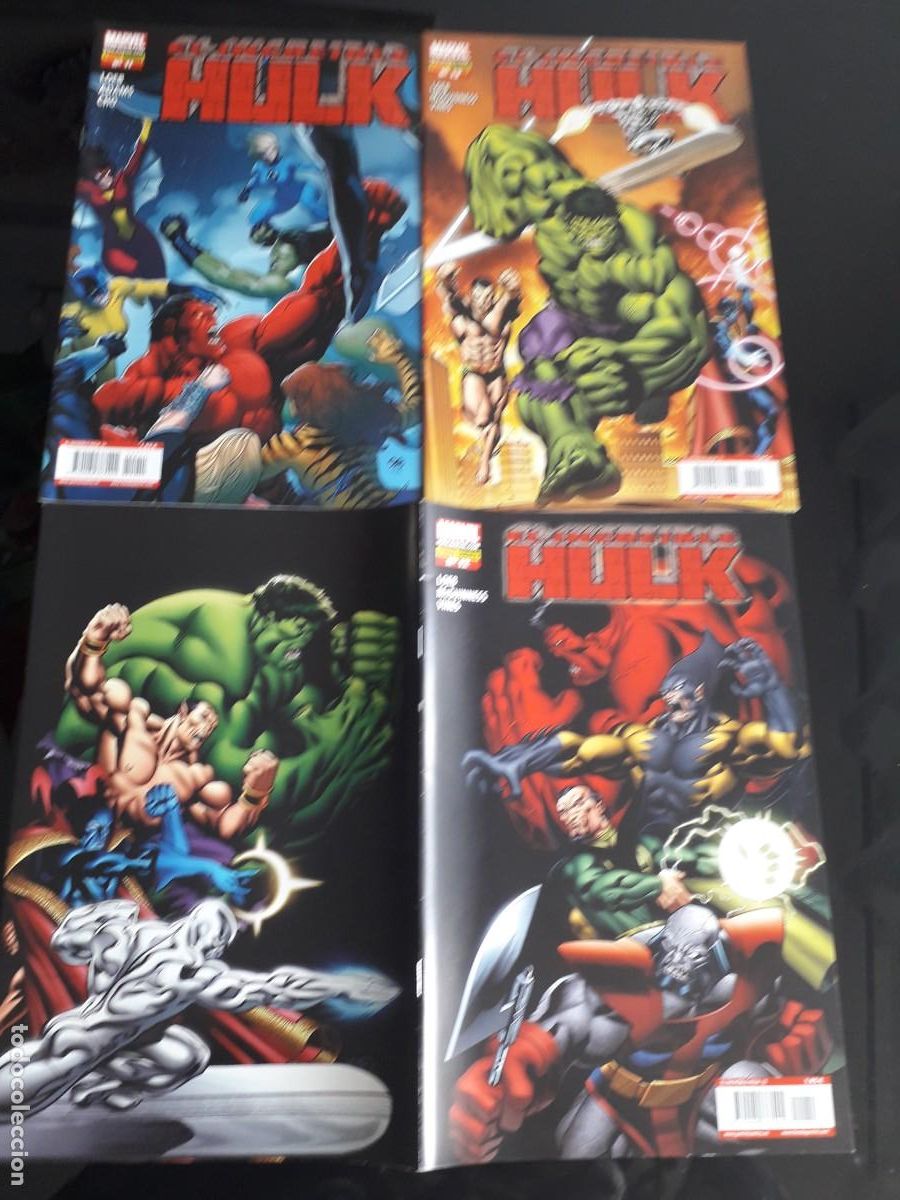 C&oacute;mics: EL INCREIBLE HULK DEL N-1 AL 31 A&Ntilde;O 2008 PANINI - Foto 4