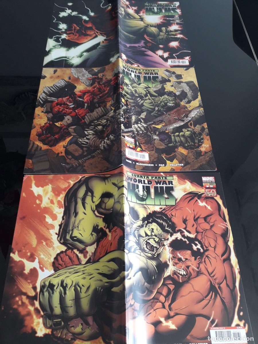 C&oacute;mics: EL INCREIBLE HULK DEL N-1 AL 31 A&Ntilde;O 2008 PANINI - Foto 10