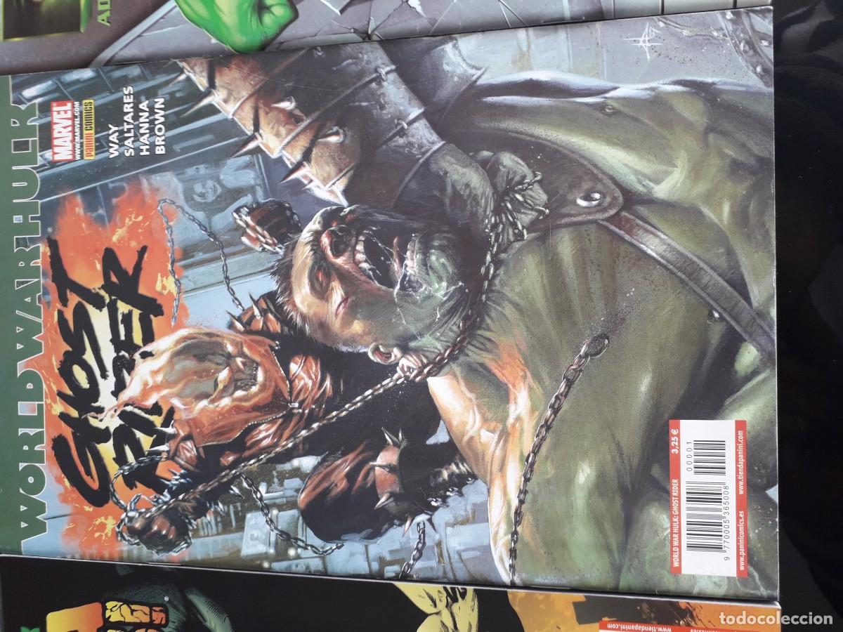 C&oacute;mics: WORLD WAR HULK 5 ESPECIALES A&Ntilde;O 2008 PANINI - Foto 2