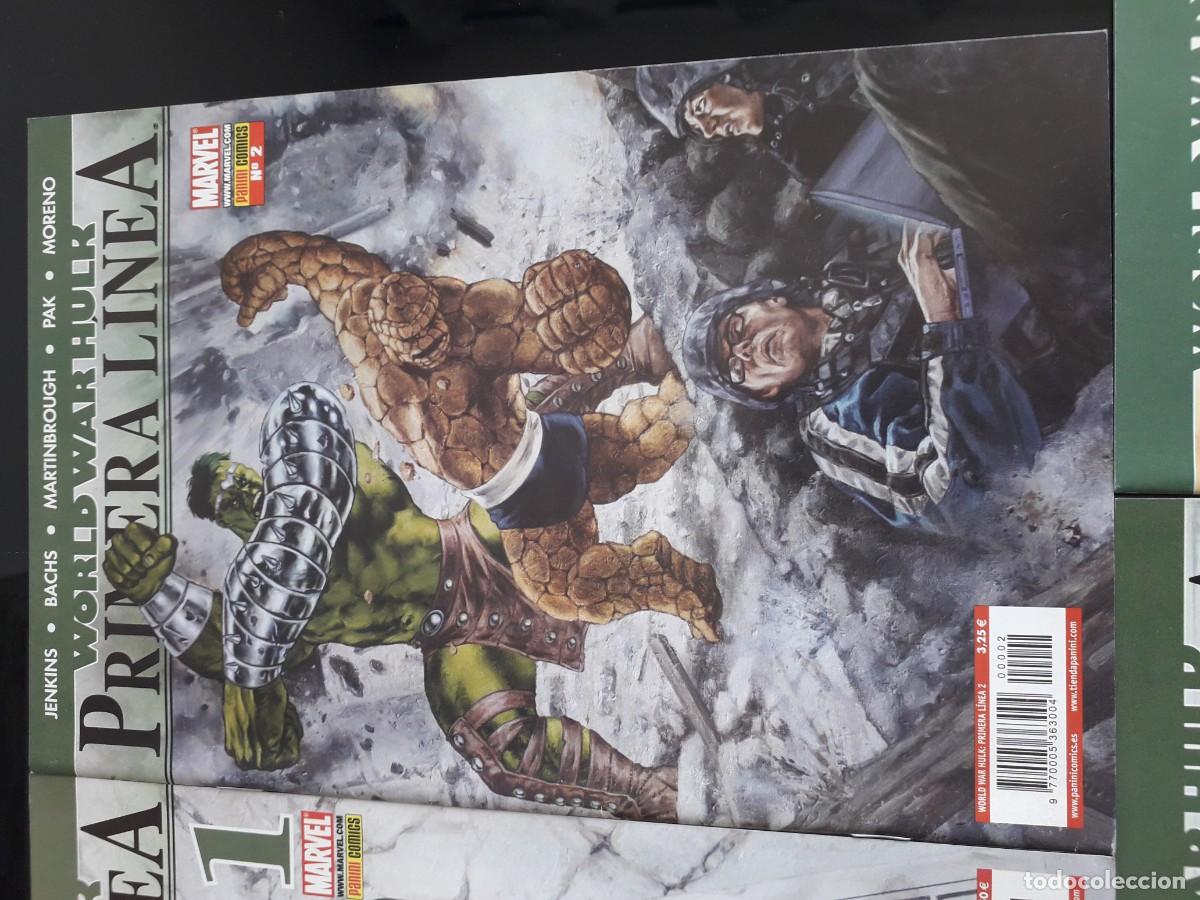 C&oacute;mics: WORLD WAR HULK 5 COMICS COMPLETA A&Ntilde;O 2008 PANINI - Foto 2
