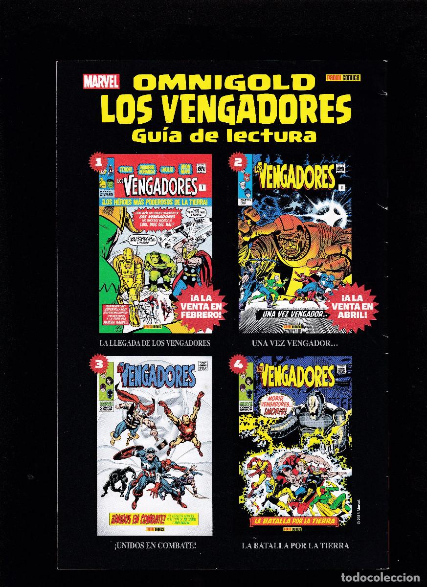 C&oacute;mics: CAPIT&Aacute;N AM&Eacute;RICA Y LOS PODEROSOS VENGADORES - N&ordm; 16 016 - Axis - PANINI - Foto 2