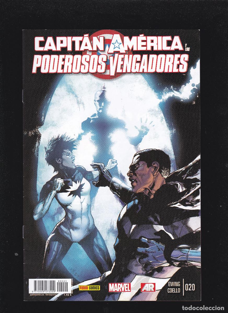 C&oacute;mics: CAPIT&Aacute;N AM&Eacute;RICA Y LOS PODEROSOS VENGADORES - N&ordm; 20 020 - Arranque explosivo - PANINI - Foto 1