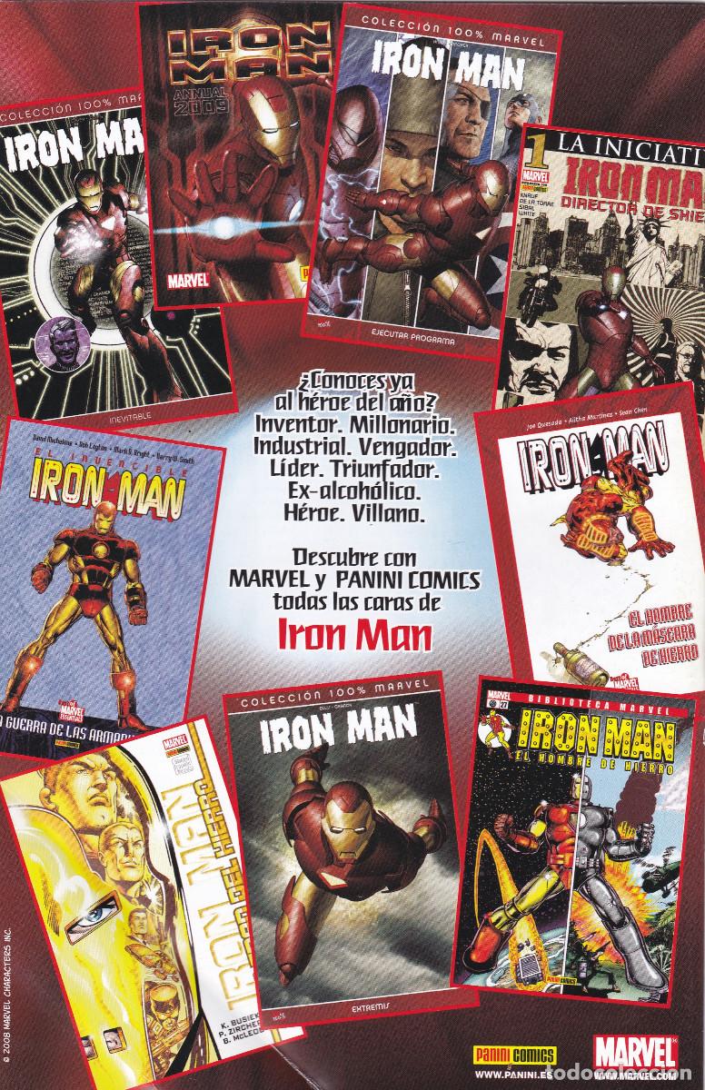 C&oacute;mics: IRON MAN: DIRECTOR DE SHIELD - N&ordm; 7 - Embrujado - PANINI - Foto 2