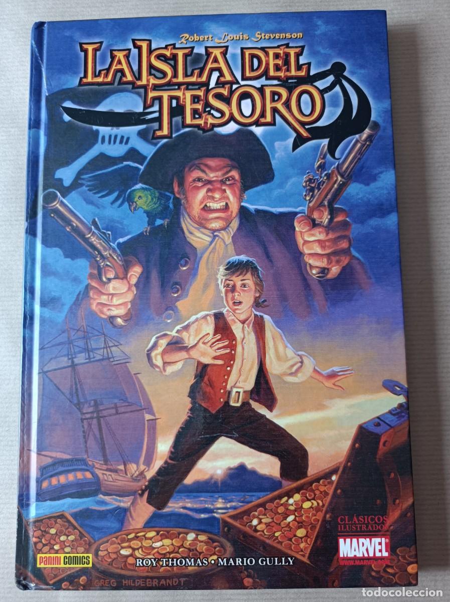 C&oacute;mics: LA ISLA DEL TESORO COLECCI&Oacute;N CL&Aacute;SICOS ILUSTRADOS MARVEL PANINI - Foto 1