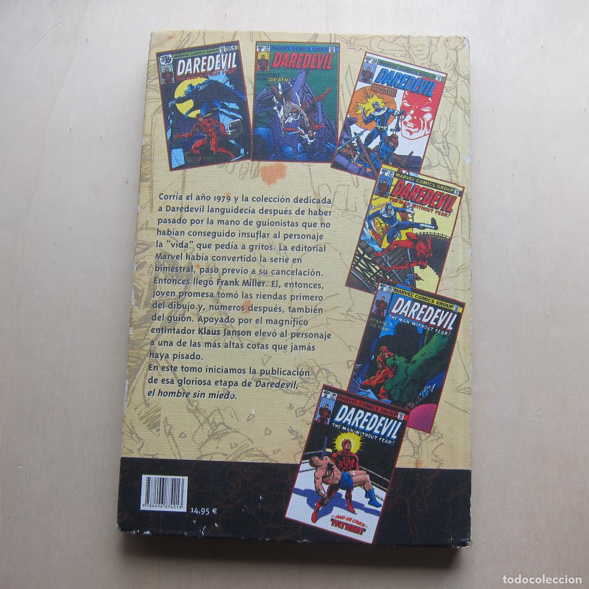 C&oacute;mics: DAREDEVIL. EL HOMBRE SIN MIEDO - FRANK MILLER (MARVEL) COMIC - Foto 2
