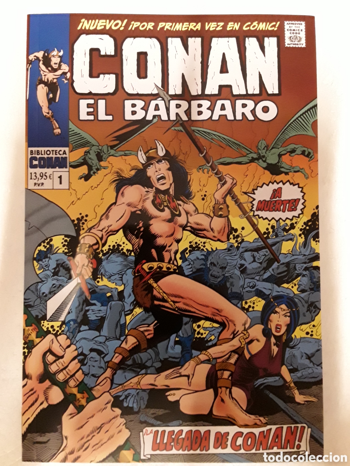 C&oacute;mics: Biblioteca Conan. Conan el b&aacute;rbaro 1 - Panini / Marvel - Foto 1