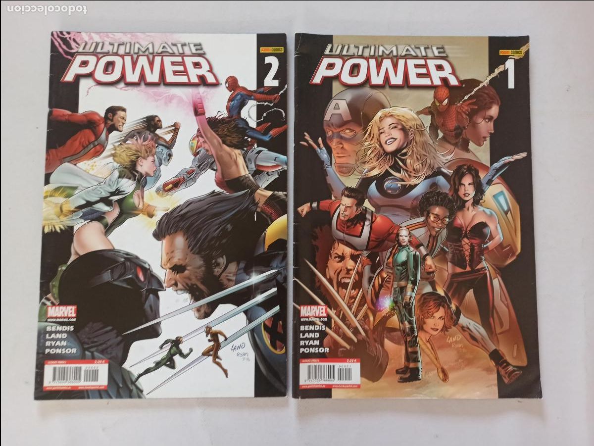 C&oacute;mics: ULTIMATE POWER N&ordm; 1 Y 2 - MARVEL - PANINI (AK) - Foto 1