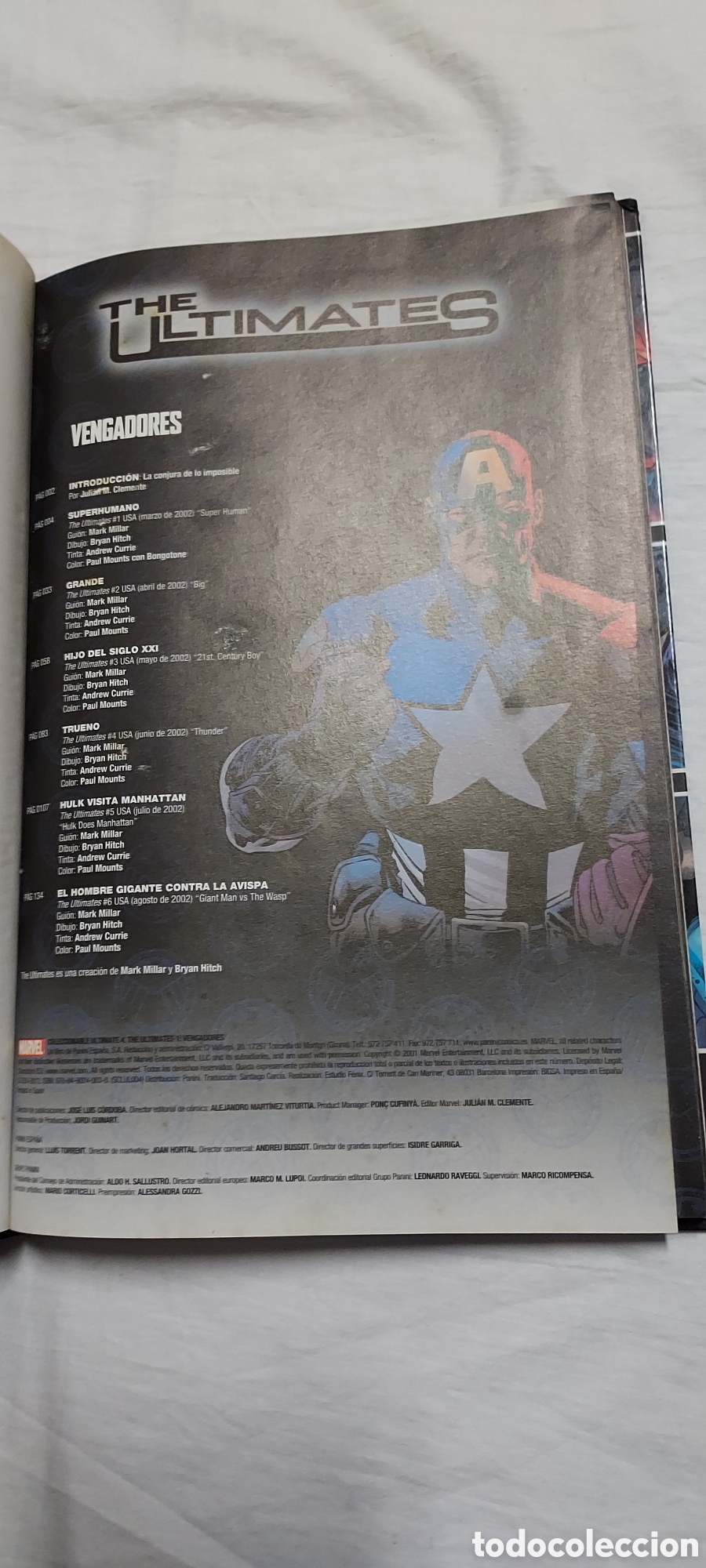 C&oacute;mics: THE ULTIMATES.VENGADORES.PANINI COMICS 2012 - Foto 3
