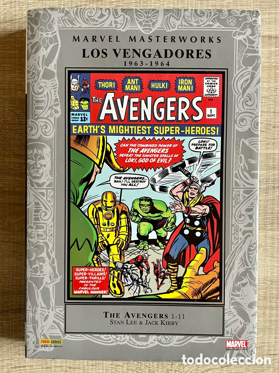 C&oacute;mics: C&oacute;mic &ldquo; Marvel Masterworks: Los Vengadores, Volumen 1&rdquo; de Editorial Panini C&oacute;mics - Foto 1