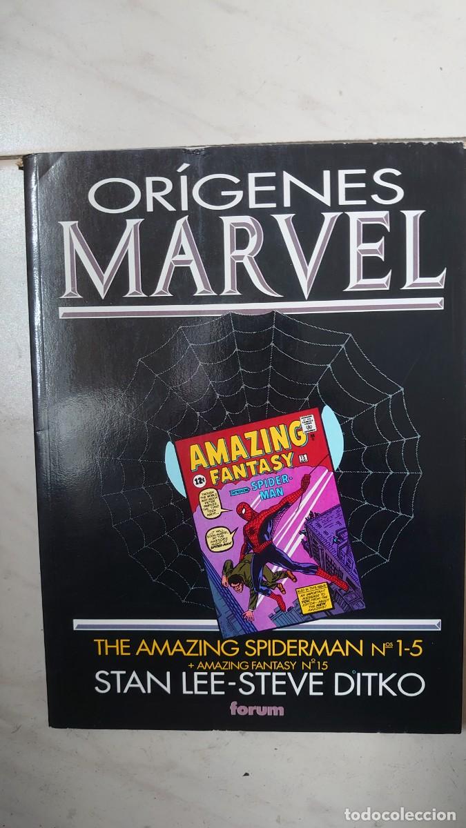 C&oacute;mics: Colecciones Marvel Or&iacute;genes (9 tomos) y Spiderman de Lee y Ditko (3 tomos) - Foto 2